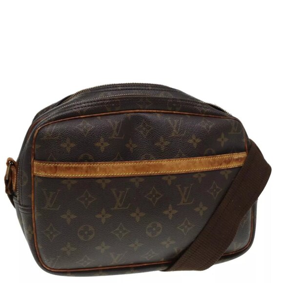 LOUIS VUITTON Monogram Reporter PM Shoulder Bag - Picture 1 of 16